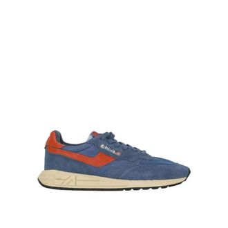 Autry Sneakers, male, Blue, 11 UK, Leather Low-Top Trainers