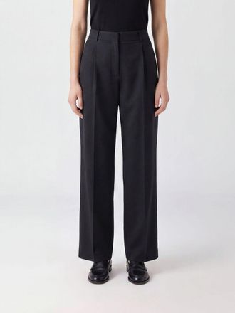 Our Legacy High-Waisted Wool Trousers with Wide-Leg Cut and Belt Loops