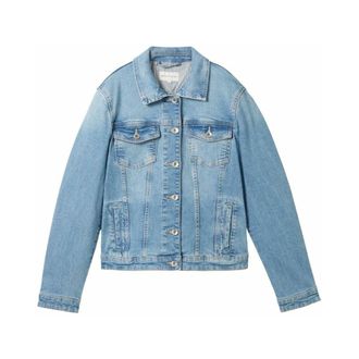 Tom Tailor Dames, Jassen, Blauw, Maat: S Denim