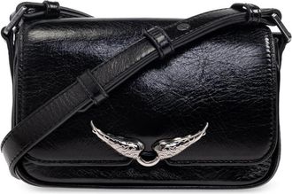 Zadig&Voltaire Schoudertas Le Zazi - Dames - Schoudertassen - Zwart - ONE Size - Leer - Tassen