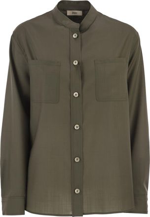 Herno shirt met borstzakken