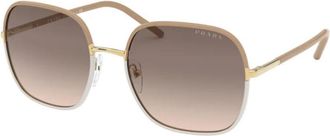 Prada Brown Gradient Square Ladies Sunglasses PR 67XS 09G3D0 58
