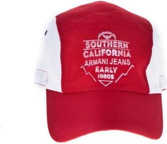Armani Jeans Stijlvolle Caps voor Mannen en Vrouwen - Heren - Petten - Rood - S - Accessoires
