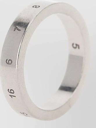 Maison Margiela numeric silver ring
