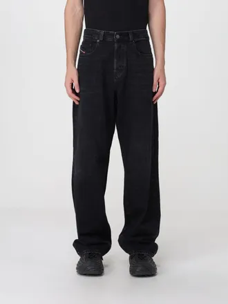 Diesel Jeans Men color Black
