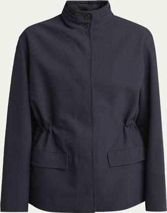 The Row Tanera Cinched Jacket