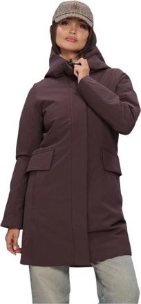 Elvine Sophie Jacket - Dames - Winterjassen - Paars - S - Polyester - Jassen