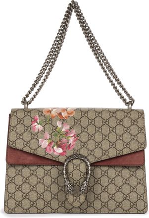 Gucci Pre-owned Womens Medium blooms Dionysus Shoulder Bag - Beige - One Size