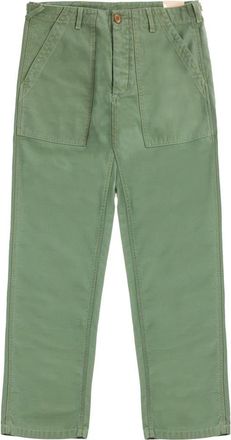 Fortela Newfatigue Cotton Fatigue Trousers in Green at Nordstrom, Size 40 Eu