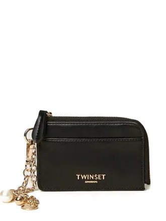 Twin-Set charms card holder - Black