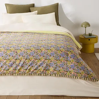 La Redoute Interieurs Katoenen voile quilt met bloemenprint, BALKA