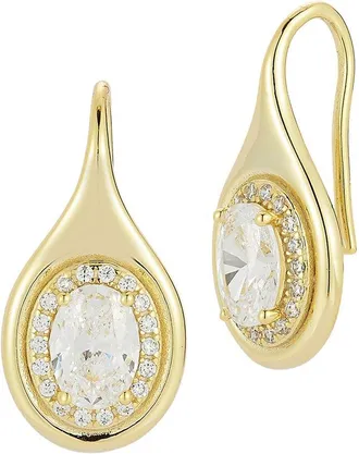 Glaze Jewelry 14K Plated Cz Earrings