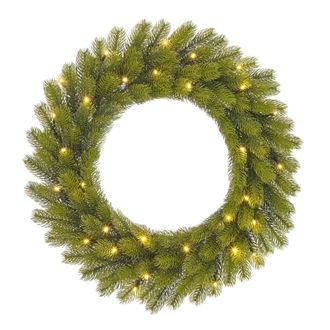 Black Box Trees Corona decorativa nigata verde h12xb60xl60cm