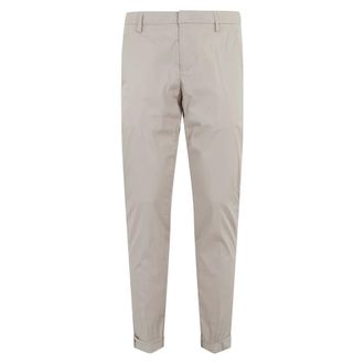 Dondup Heren, Broeken, Bruin, Maat: W38 Katoen