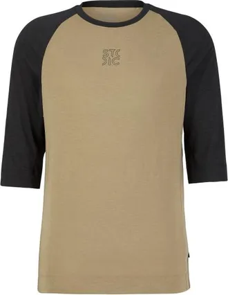Stoic PerformanceMerino LofsdalenSt. MTB 3/4 Shirt Velotrikot f&uuml;r Herren | beige