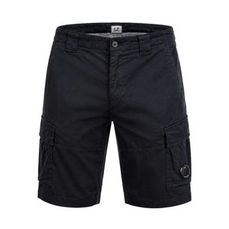 C.P. Company Casual Shorts, male, Blue, Size: XL Cargo Bermuda Shorts