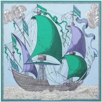 Inou&iuml; Editions Dames, Accessoires, Groen, Maat: ONE Size Katoen