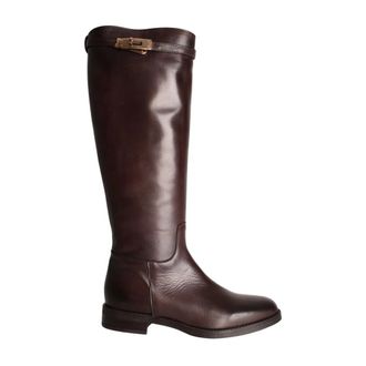Sofia/Len Schoenen, Dames, Bruin, 37 EU, Odil Hoge Laarzen