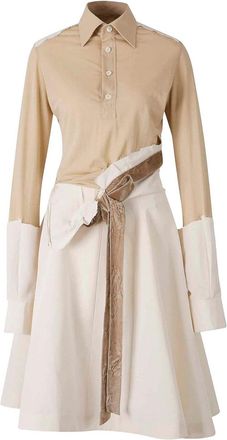 Maison Margiela Work-In-Progress Midi Shirt-Dress