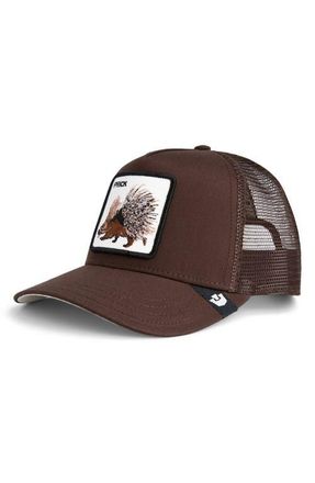 Goorin Brothers Prick Embroidered Patch Twill Trucker Hat in Ground at Nordstrom