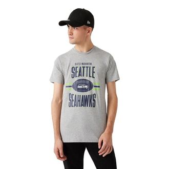 New Era Seattle Seahawks NFL Football T-Shirt - M Grey