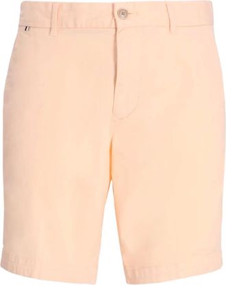 BOSS tailored chino shorts - men - Elastane/Cotton/Polyester/Cotton - 58 - Neutrals