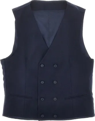 Breras Milano Double-breasted tailored vest Man 50