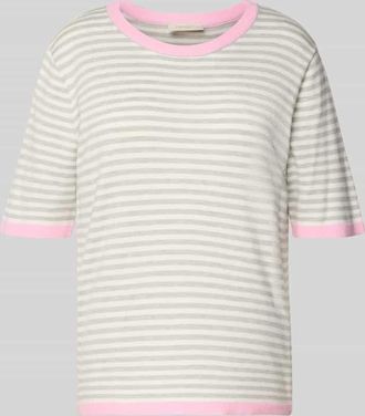 Freequent Relaxed Fit T-Shirt aus Viskose-Mix Modell Zanti in Offwhite, Gr&ouml;&szlig;e XXL