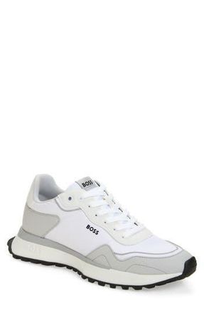 BOSS Jonah Runn Sneaker in Natural at Nordstrom Rack, Size 13Us / 12Uk