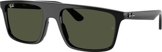 Ray-Ban Green Square Unisex Sunglasses RB2222F 901/31 57