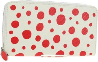 Louis Vuitton Pre-owned Long Wallet - Dames - Vintage Accessoires - Wit - ONE Size - Leer - Vintage