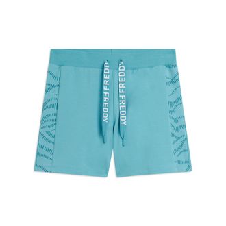 Freddy Pantaloni Shorts con Motivo Grafico e Logo FREDDY