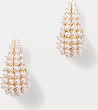 Lilly Pulitzer Lilly Of The Valley Hoop Earrings