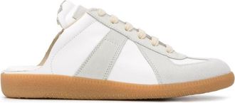 Maison Margiela White Replica Leather Sneakers