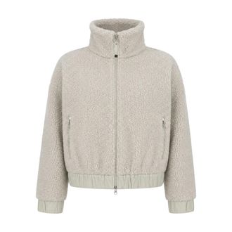 Parajumpers Pluche-effect Jas - Dames - Fleece jassen - Beige - S - Fitness