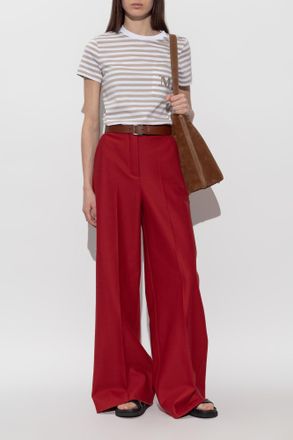 Max Mara T-shirt Oboli, Womens, Beige