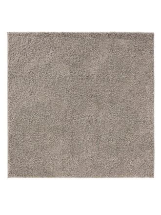 benuta Alfombra pelo largo gris claro 160x160