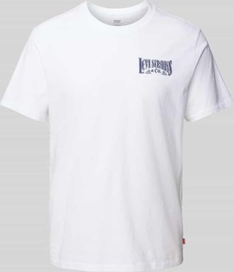 Levi's T-Shirt mit Label-Print in Weiss, Größe XL