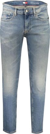 Tommy Hilfiger Blauwe Katoenen Slim Tapered Jeans - Heren - Slim Fit Jeans - Blauw - W30 L32 - Katoen - Jeans