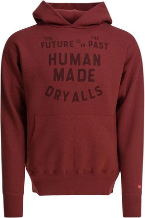 Human Made Tsuriami Hoodie - Heren - Hoodies - Rood - XL - Katoen - Hoodies & sweatvesten
