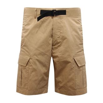 Afterlabel Casual Shorts, male, Beige, Size: M Bermuda Cargo Mosca Shorts