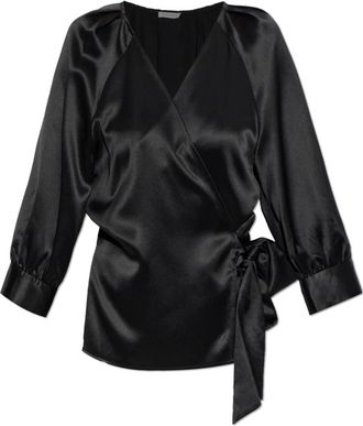 By Malene Birger Overhemden, Dames, Zwart, M, Polyester, Pacey Top