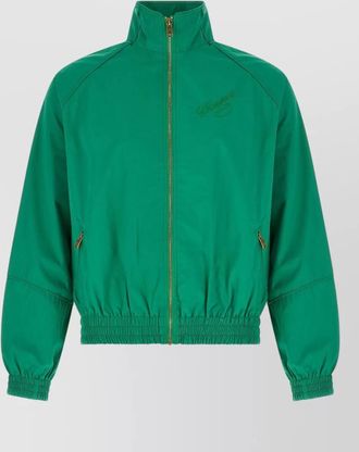 Willy Chavarria ruff rider track cotton track jacket
