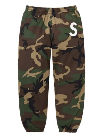 SUPREME Trainingsbroek met camouflageprint - Groen