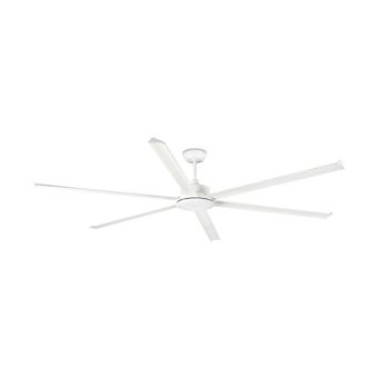 Netlighting Rotterdam XXL 6 Blade Ceiling Fan Matt White