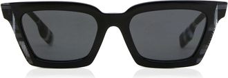 Burberry BE4392U BRIAR Asian Fit 405187 Womens Sunglasses Black Size 52
