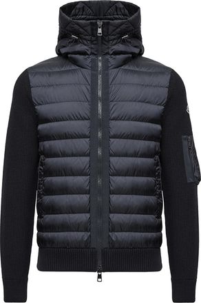 Moncler Moncler Padded Zip-up Cardigan, Men, Blue, Size: 3xl