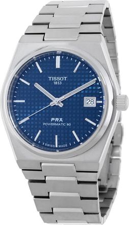 Tissot PRX Titanium Automatic Blue Dial Mens Watch T1378074404100