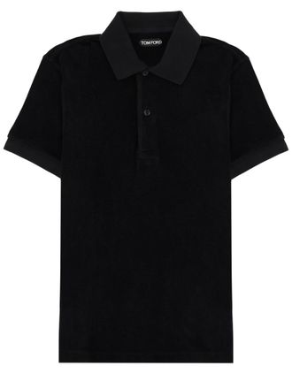 Tom Ford Cotton Polo Traditional Collar Shirt