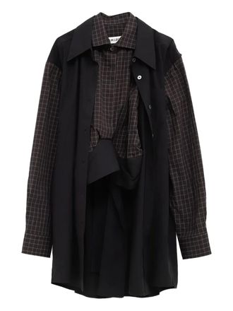 Our Legacy Girdle shirt - women - Lyocell/Cotton - 36 - Black